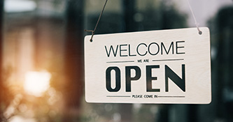 business open sign